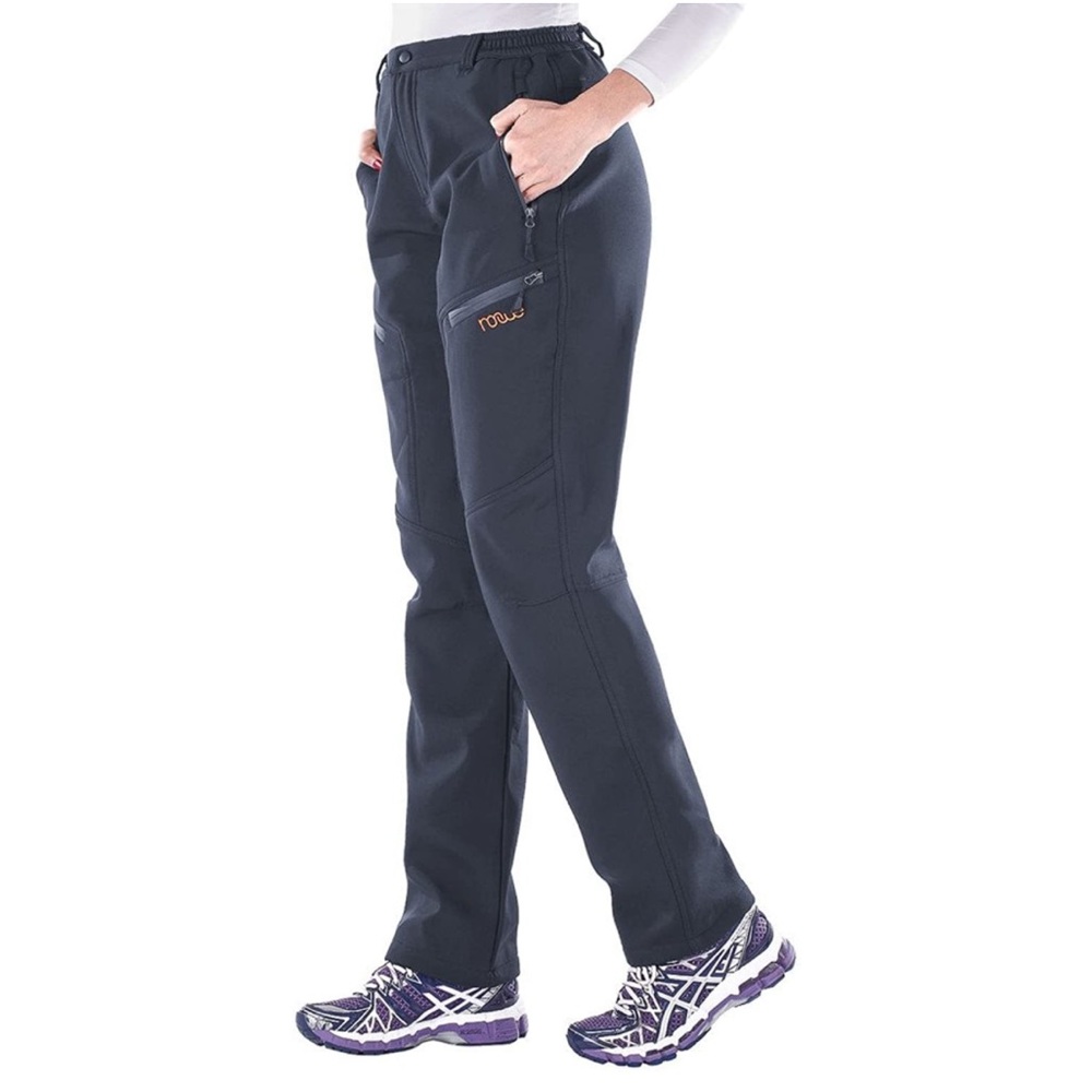 Nonwe Women's OutdoorWater-Resistant Warmth Fleece Lined Climbing Ski Snow Pants